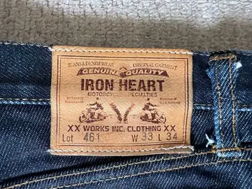 IRON HEART Lot 461 21oz 부츠컷 데님 W33 L34