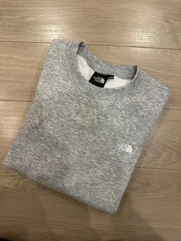 더 노스페이스 그레이 크루넥 트레이닝복