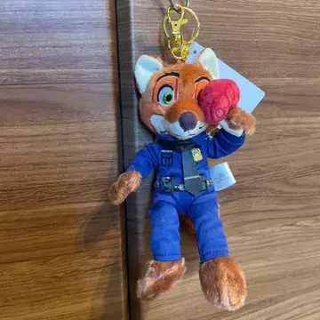 디즈니 주토피아 2 플러시 키체인 닉