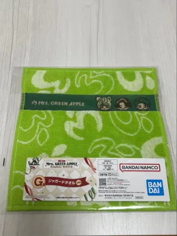 Mrs. GREEN APPLE 자카드 타월 G상