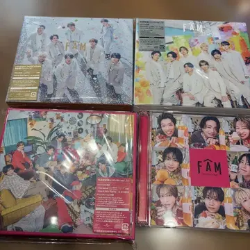 timelesz 앨범 FAM 전 형태 세트 Blu-ray