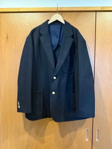 BLUE BLUE kanda biiki 멜톤 울 블레이저