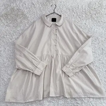 늑대와 올빼미 싸개 단추 블라우스