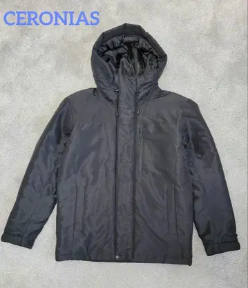 CERONIAS 충전솜 점퍼 블랙 L 사이즈