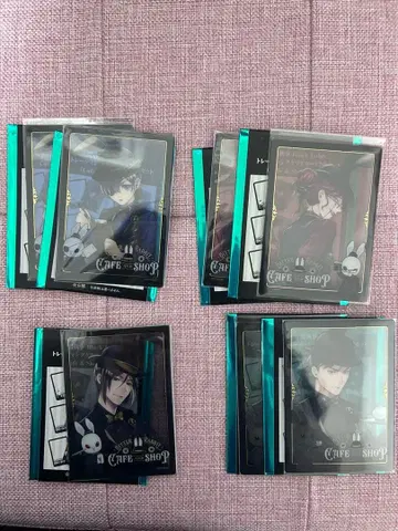 흑집사 Blacklabel 클리어 카드 캔뱃지