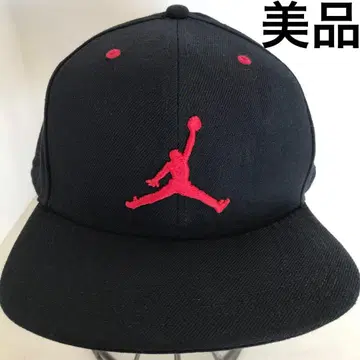7 새상품급 조던 jordan 캡 cap 점프맨 블랙 컬러