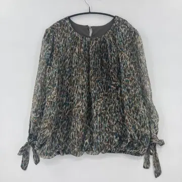 Voie lactee  멀티 컬러 쉬폰 블라우스