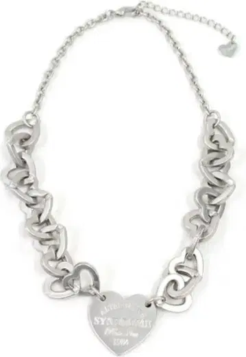 RNA 하트 체인 목걸이 하트