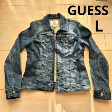 새상품급 GUESS 다크 블루 데님 자켓 L