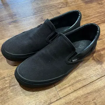 VANS 블랙 슬립온