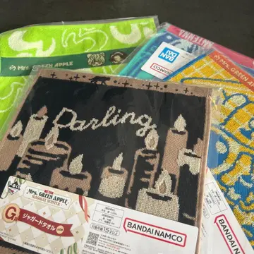 제일복권 Mrs. GREEN APPLE G상 자카드 타월 4종