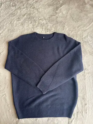 다크 블루 니트 스웨터 XL 사이즈
