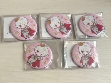 마후마후 왕관 캔뱃지 5개 세트