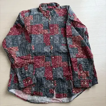 Preswick & Moore 패치워크 셔츠 XL