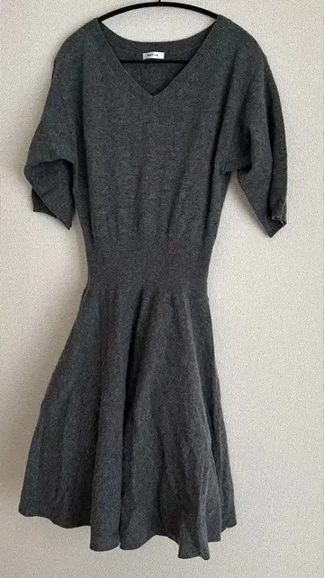 FRAY I.D 니트 원피스 F 사이즈