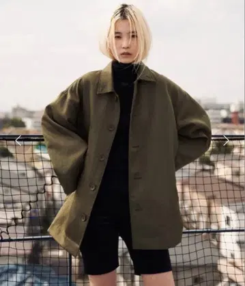 enof twill coat 이나프 나일론 자켓