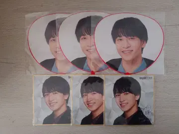 야마나카 잇키 미니 부채 색지 세트