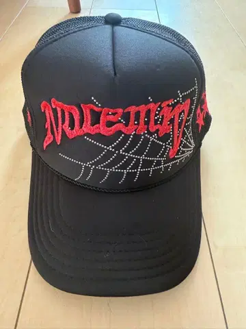 NoREMID 스파이더 웹 캡 블랙