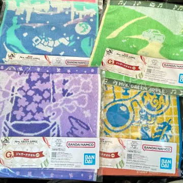 익명 배송 미세스 자카드 타월 4종 세트