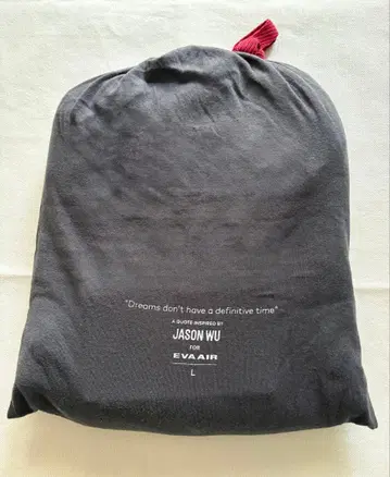 EVA 항공 비즈니스 클래스 키트 세트 파자마 L 사이즈, 기내 어메니티