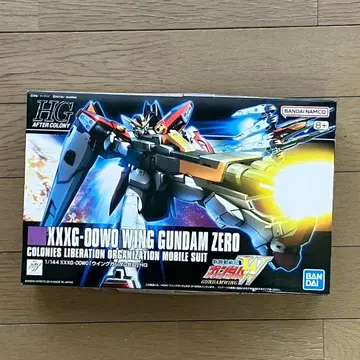 HG 1/144 XXXG-00W0 윙건담 제로 상자 없음
