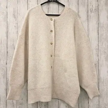 [ mily bilet ] 미위빌렛 MIX 모헤어라이크 니트 가디건