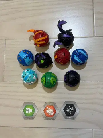 바쿠간 묶음 판매 세트 9개