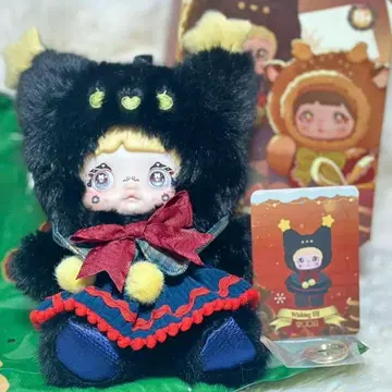 Nommi 노미 크리스마스 검은 고양이
