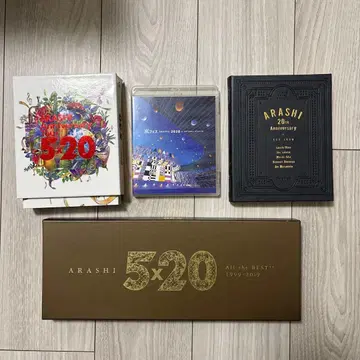 ARASHI 5 x 20 아라페스 사진 프레임 세트