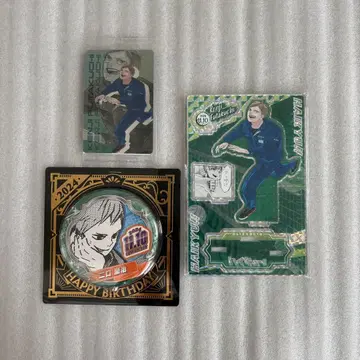 하이큐 벌스데이 캔뱃지 아크릴 스탠드 후타쿠치 켄지