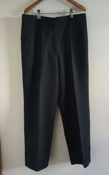 새상품 H&M STUDIO 여성용 남성용 울 혼방 블랙 슬랙스