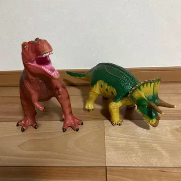 공룡 피규어 세트 티라노사우루스 트리케라톱스