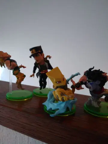 죠죠의 기묘한 모험 월드 컬렉터블 피규어 오라 오라 무다 무다 4점 세트