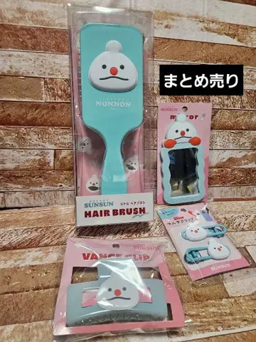 퍼펫 순순논논 헤어 브러쉬, 거울 헤어 클립 묶음 판매