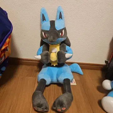 포켓몬 루카리오 메챠데카 봉제 인형
