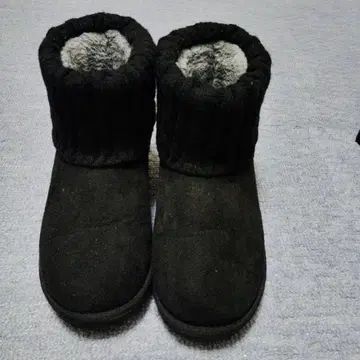 moz 니트 커프 블랙 숏부츠 L 사이즈