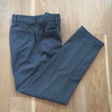 FOB FACTORY F0529 와이드 트라우저 팬츠 슬랙스 그레이