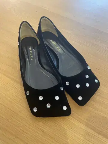 PIPPICHIC 피피칙 벨벳 플랫슈즈