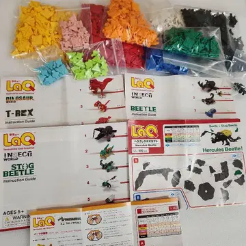 LaQ 라큐 T-REX stag-beetle BEETLE 헤라클레스