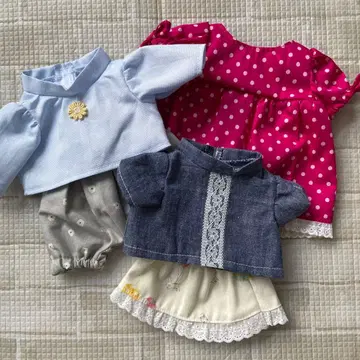 [ 핸드메이드 ] 포포짱 옷 갈아입기 의류 3세트 1