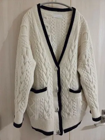 GALLARDAGALANTE 케이블 니트 가디건