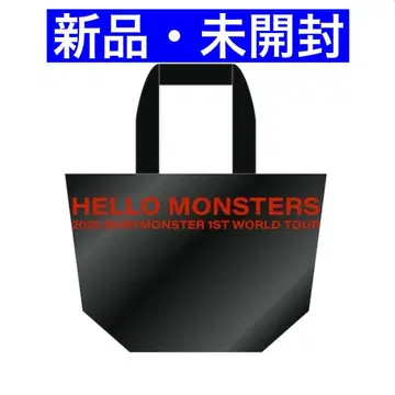 BABYMONSTER 베비몽 투어 토트 블랙 BLACK 토트백