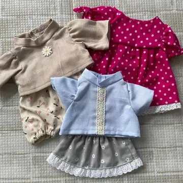 [ 핸드메이드 ] 포포짱 옷 갈아입기 의류 3세트 2