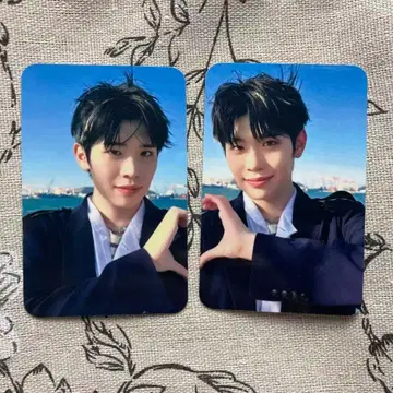 ZB1 테레 SWEAT 한국 사전 녹화 사녹 포토카드 2장