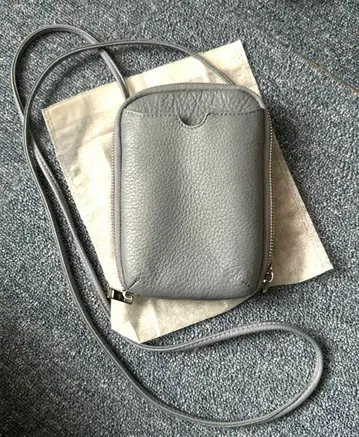 숄더 파우치 블루쥬