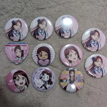 사쿠라우치 리코 캔뱃지 세트