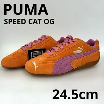새상품 24.5cm 푸마 PUMA SPEED CAT OG Orange