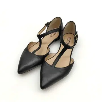 STATUS 플랫 벨트 펌프스 36 사이즈 8939