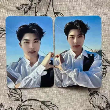 ZB1 건욱 SWEAT 한국 사전 녹화 사녹 트레이딩 카드 2장