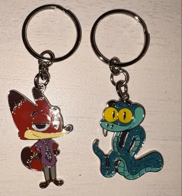 주토피아2 시크릿 키체인 게리 닉